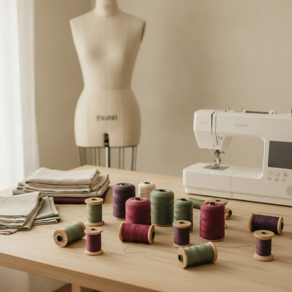 Gros plan sur un mécanisme d'entraînement de tissu en mouvement dans un atelier